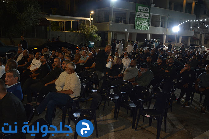 لقاء انخابي حاشد للقائمة الموحدة في بيت الأخ اكرم عابد في جلجولية 